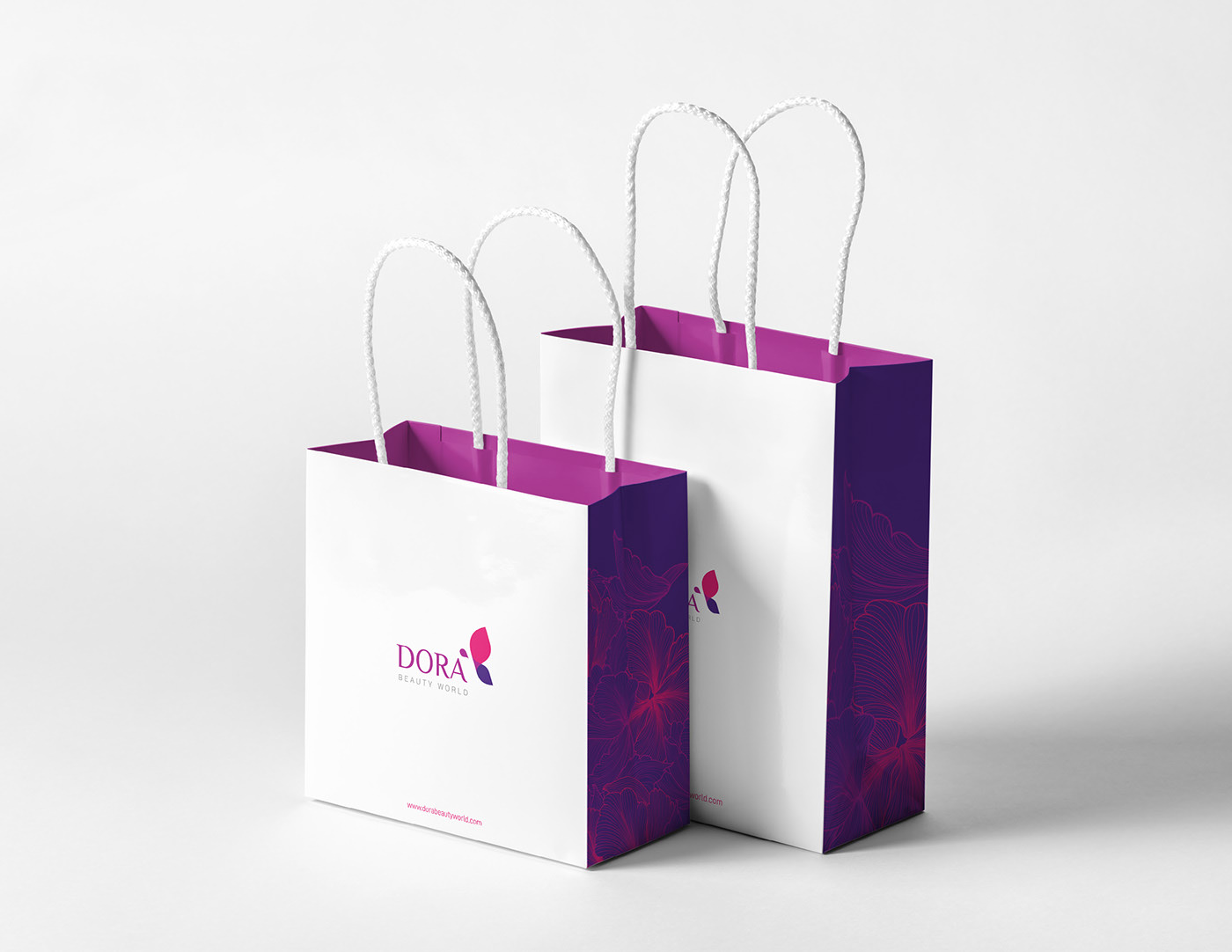 Dora Beauty World – Branding