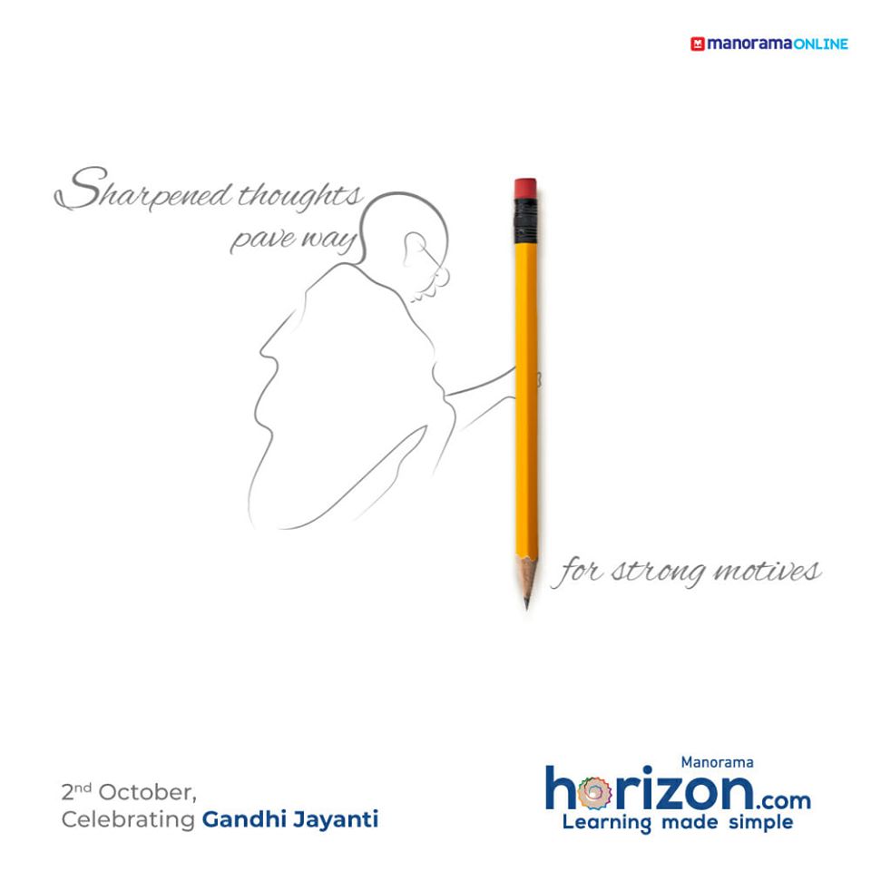 Manorama Horizon – Gandhi Jayanti Wish Post