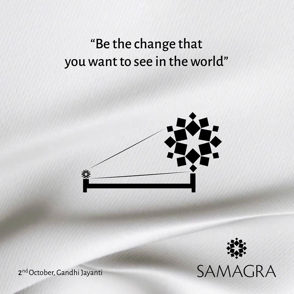 Samagra – Gandhi Jayanti Wish Post