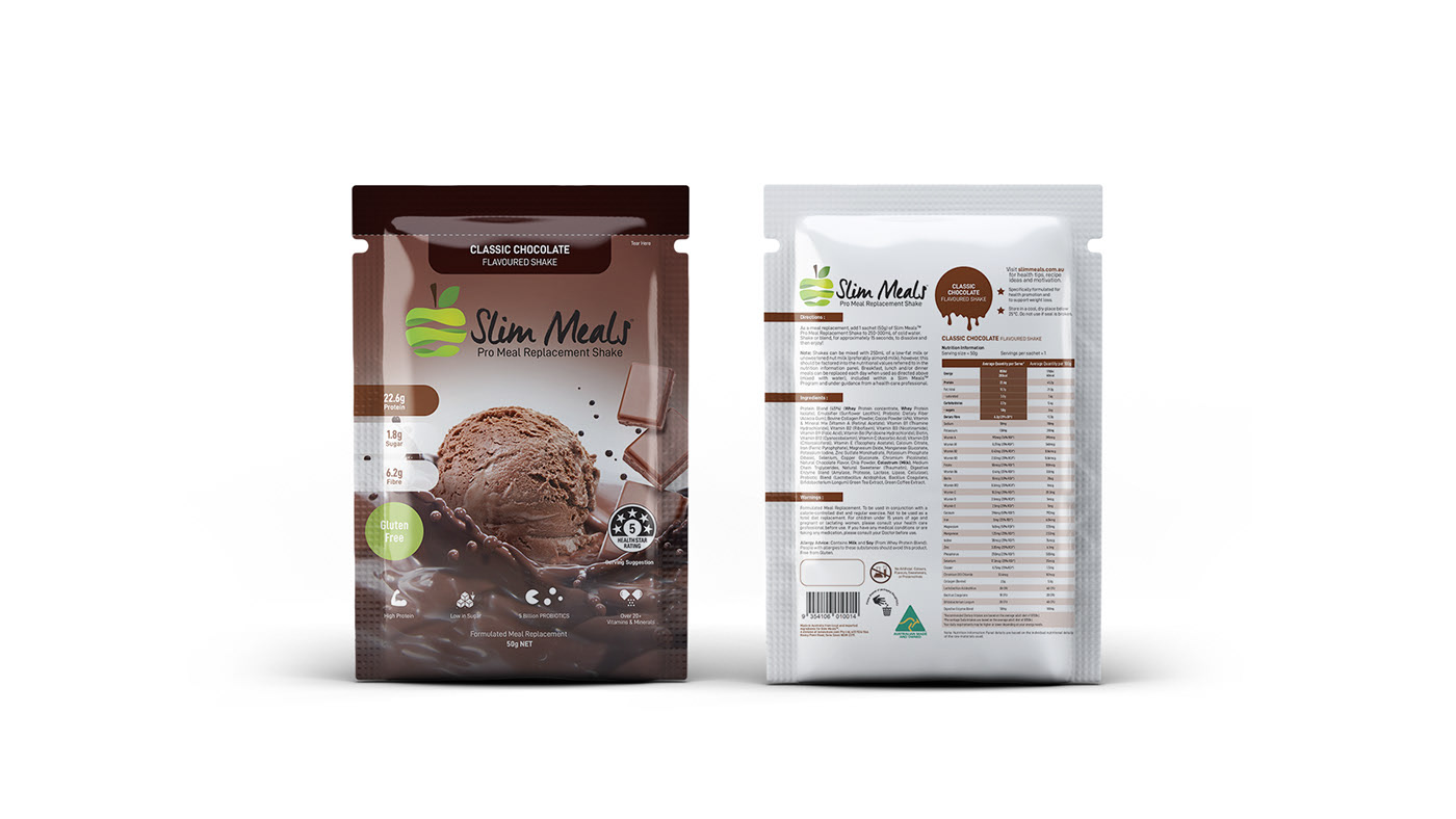 Slim Meals – Packaging