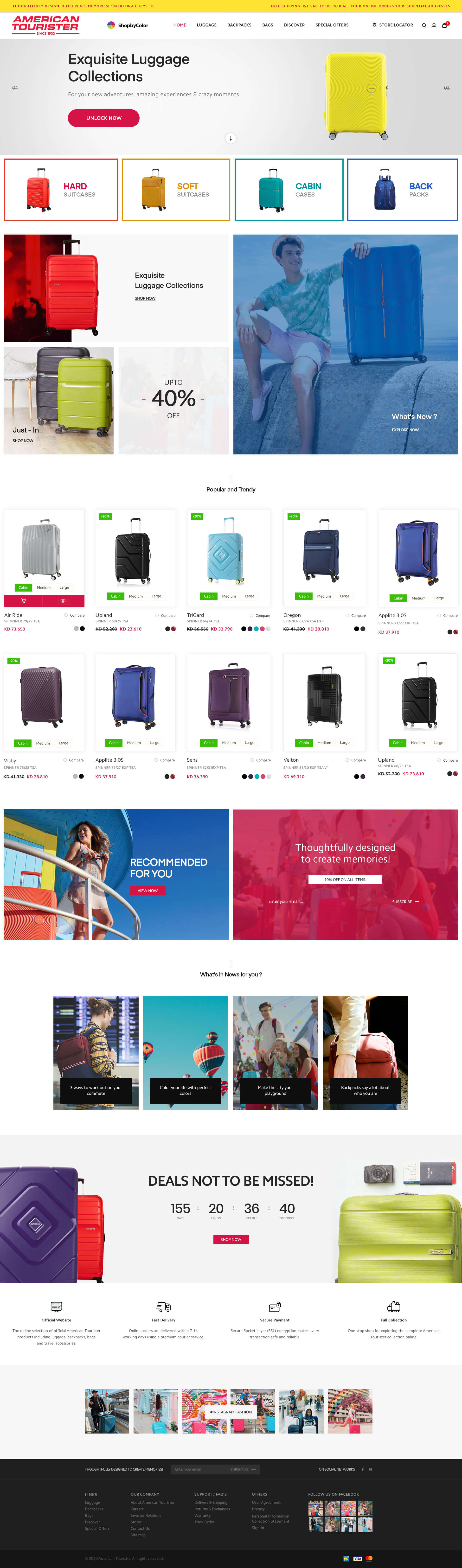 American Tourister – Kuwait