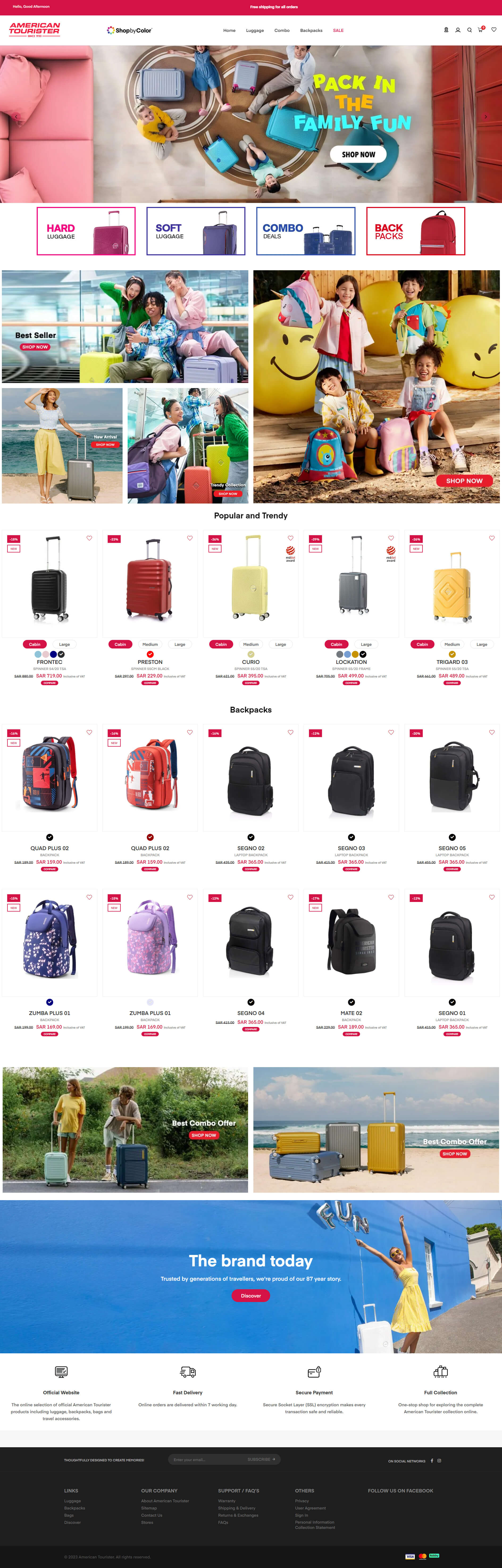 American Tourister – KSA